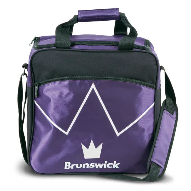 Brunswick Blitz Single Tote Purple – Lucky Bowler Pro Shop