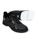 KR Strikeforce Jet FT Black Silver Right Hand Men’s Bowling Shoes