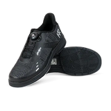 KR Strikeforce Jet FT Black Silver Right Hand Men’s Bowling Shoes