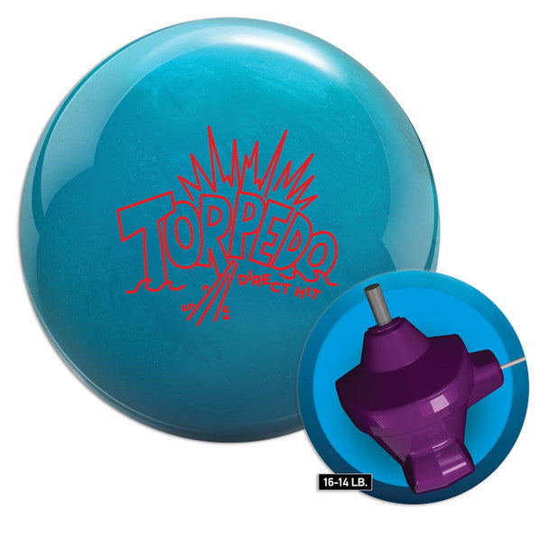 Radical Torpedo Direct Hit Bowling Ball – Lucky Bowler Pro Shop
