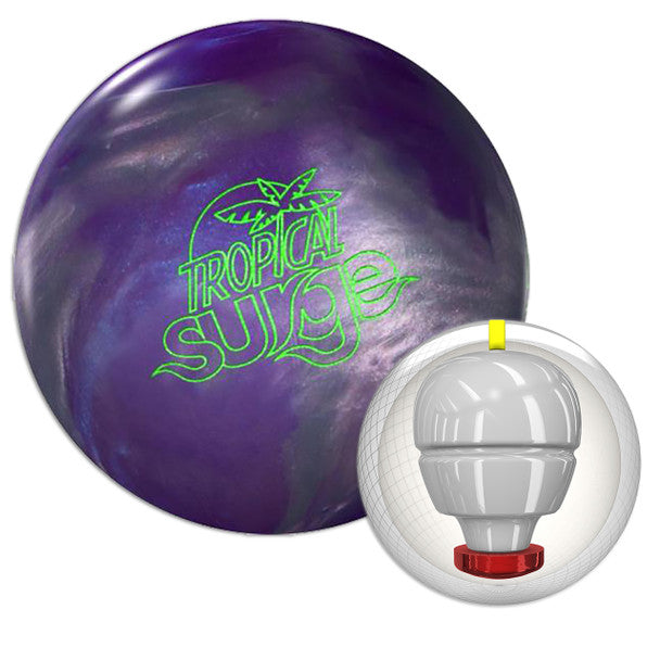 Storm Tropical Surge Bowling Ball - Purple/Silver – Lucky Bowler
