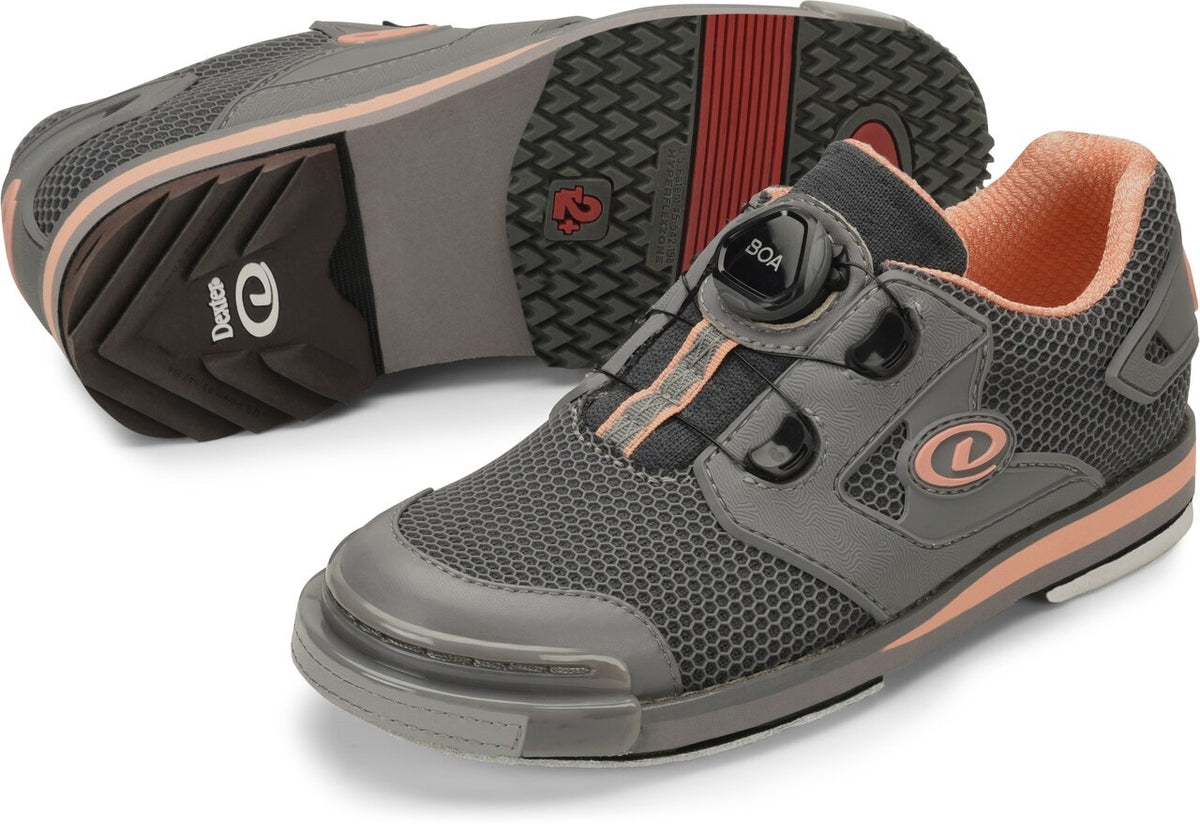 Dexter SST 8 PowerFrame Boa Women's Bowling Shoes Grey/Peach Lucky