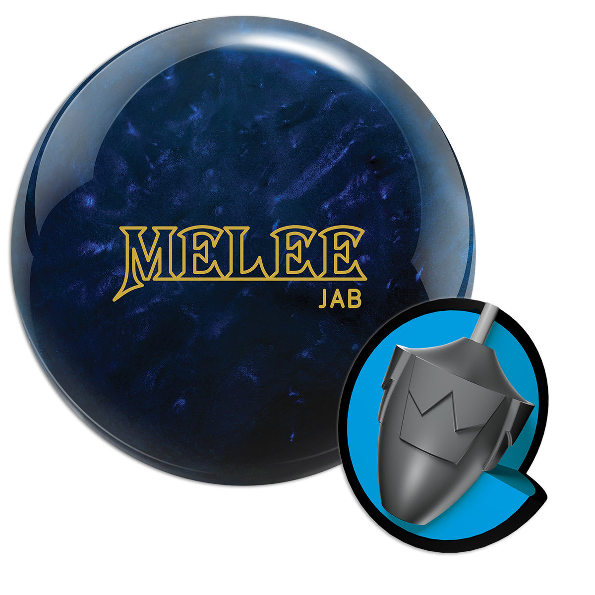 Brunswick Melee Jab Carbon Pearl