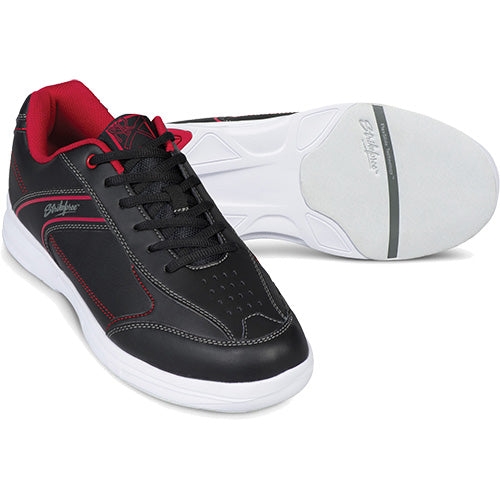 KR Strikeforce Flyer Lite Black Red Men’s Bowling Shoes