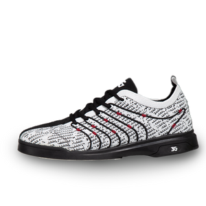 3G Men’s Ascent ll White Black Right Hand Bowling Shoes