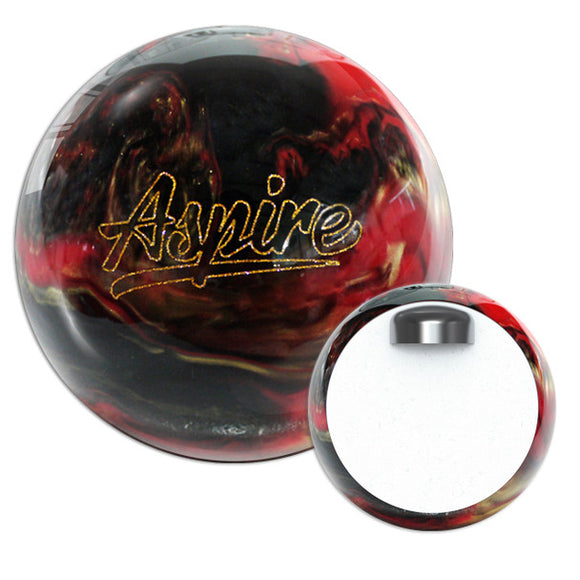 Motiv Aspire Bowling Ball - Black/Red/Gold