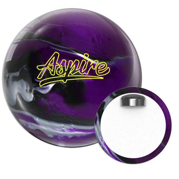Motiv Aspire Bowling Ball - Purple/Silver/Black