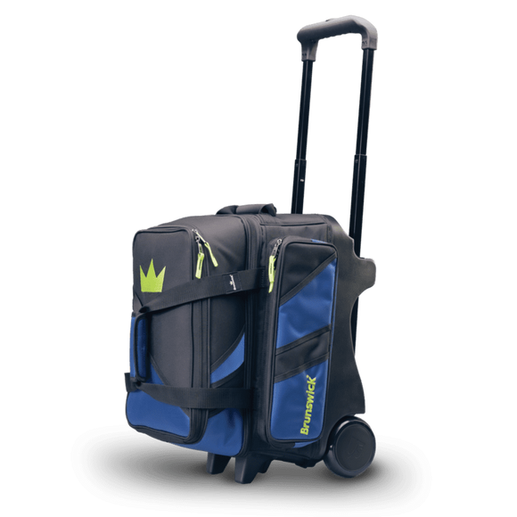 Brunswick Quest Double 2 Ball Roller Black Bowling Bag
