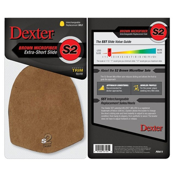 Dexter Replacement Sole - Brown Microfiber (S2)