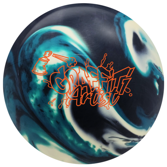 Swag Graffiti Artist Bowling Ball