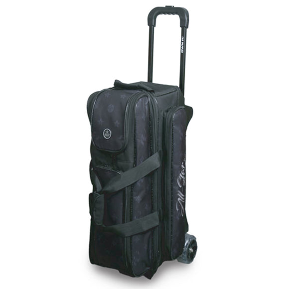 Roto Grip 3-Ball Roller All-Star Edition Bowling Bag - Blackout