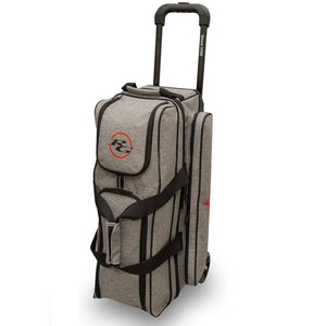 Roto Grip 3-Ball Achromatic Triple Roller Bowling Bag