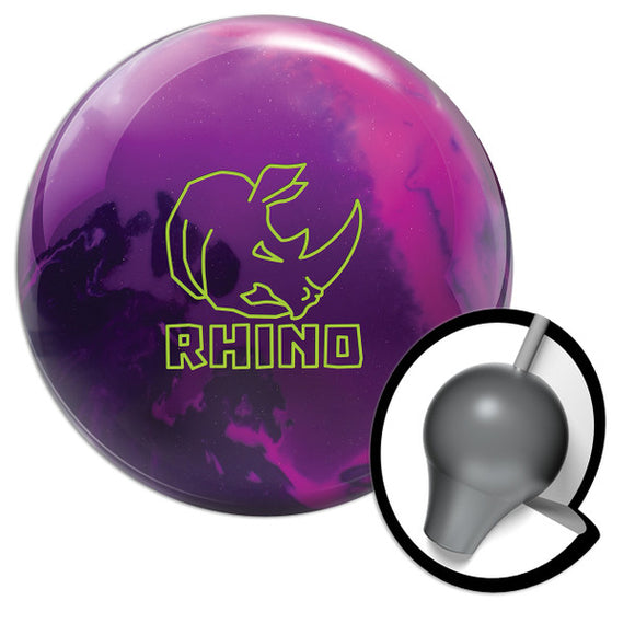 Brunswick Rhino Bowling Ball - Magenta/Purple/Navy