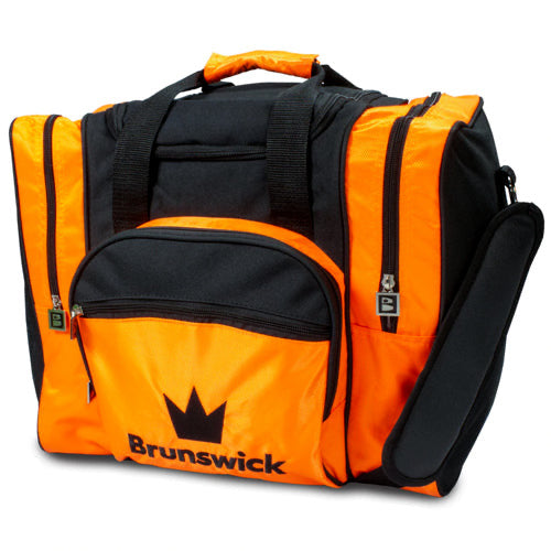 Brunswick Single Tote - Orange & Black Colors Only Orange