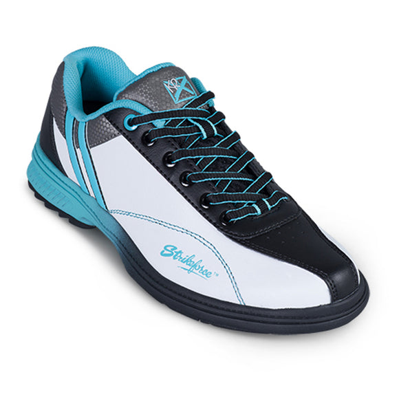 KR Strikeforce Womens Starr Bowling Shoes Right Hand - White/Black/Teal