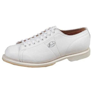 LINDS MENS CLASSIC WHITE BOWLING SHOES