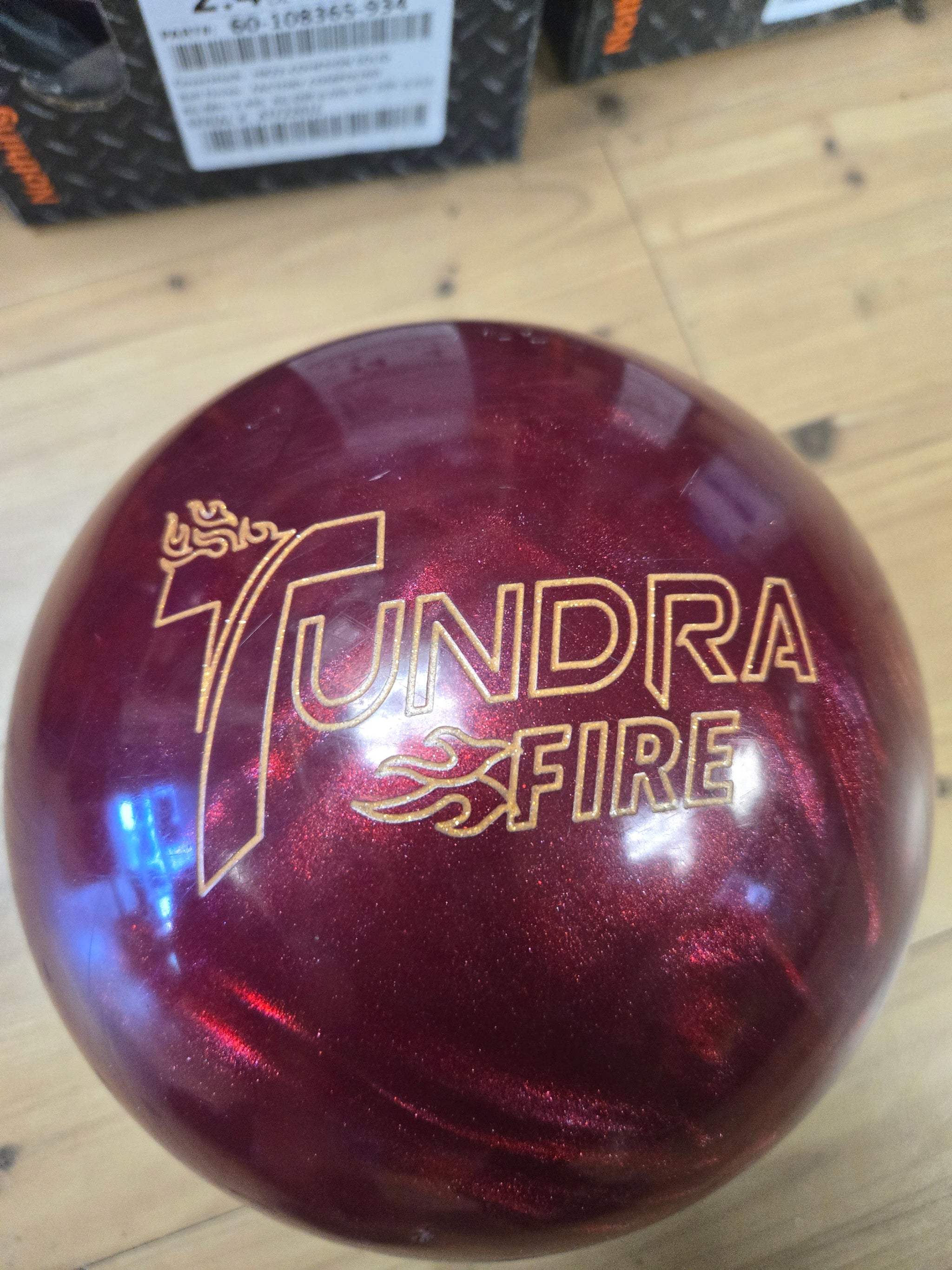 Used Track Tundra Fire - 14lb – Lucky Bowler Pro Shop