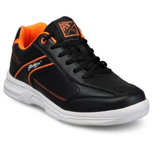 KR Strikeforce Flyer Lite Black Orange Men’s Bowling Shoes