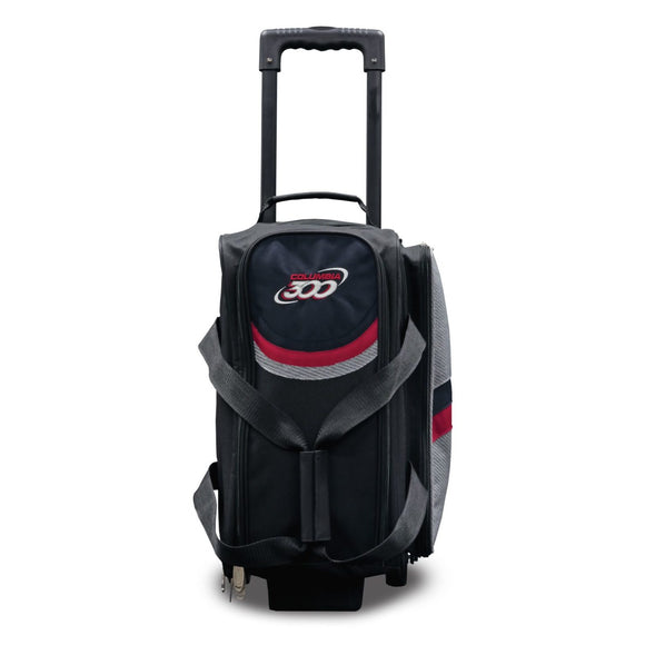 Columbia 300 Boss Double 2 Ball Roller Red Bowling Bag
