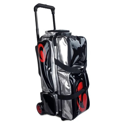 Storm Rolling Thunder 2 Ball Roller Bowling Bag with Wheels Color Platinum