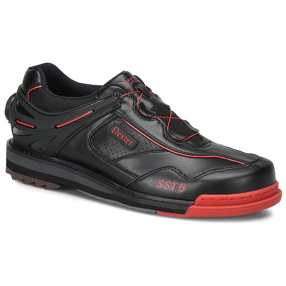 DEXTER Dexter Mens SST 6 Hybrid Boa Bowling Shoes Black/Red